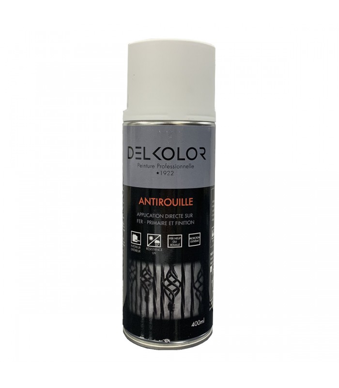 Delkolor Peinture Antirouille en Aérosol - 400ml