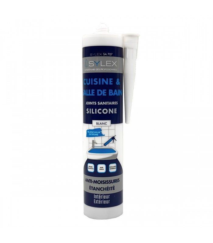 Sylex SA707 Mastic Cuisine et Salle de bain 280ml
