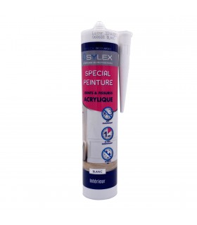 Mastic Joints et Fissures spécial peinture 280ml Sylex DECO MP 201