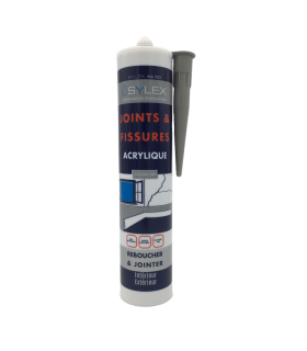 Sylex MA 903 Mastic Joints et Fissures 280ml Gris