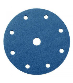 Plastor Disque Abrasif Auto Fixant 9 Trous Zirconium D150 Lot de 25