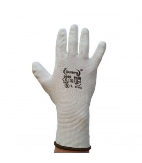 Gants peintre PU Blanc sans couture Sylex
