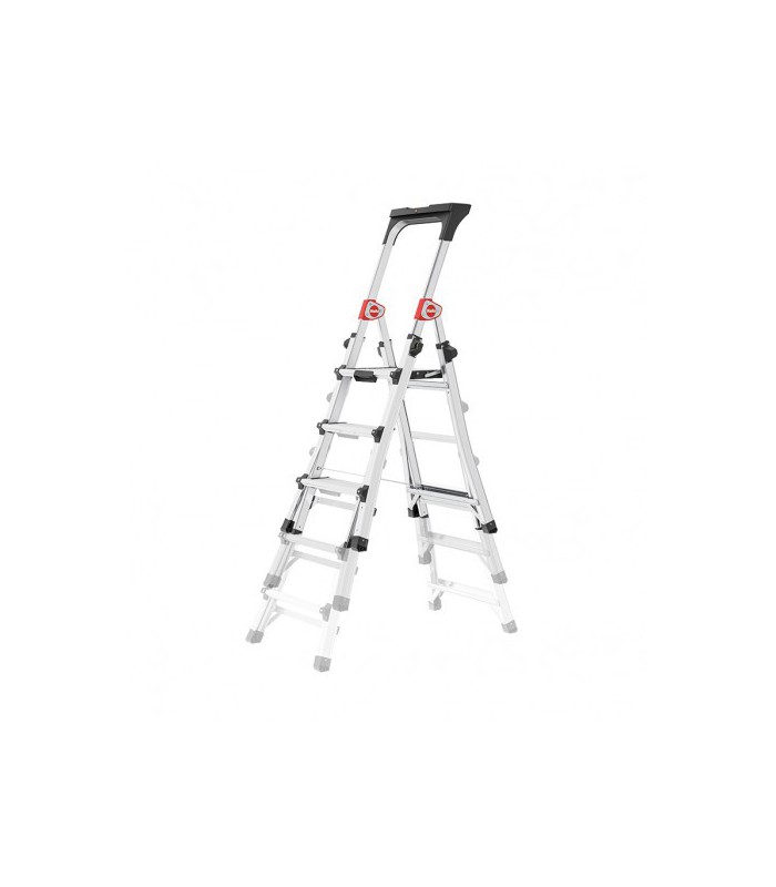 Escabeau telescopique 5 marches Hailo - TL100 8795-001