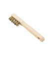 Brosse à bougie souple 3 rangs