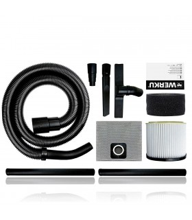 Werku aspirateur sec-humide moteur 1200 W 30 L