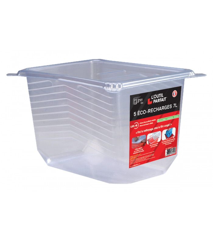 Lot de 5 recharges pour bac multi-usages 14L