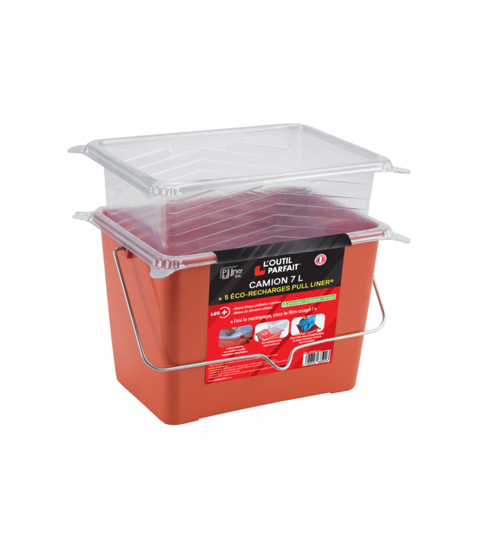 Bac multi-usages + 5 recharges 14L