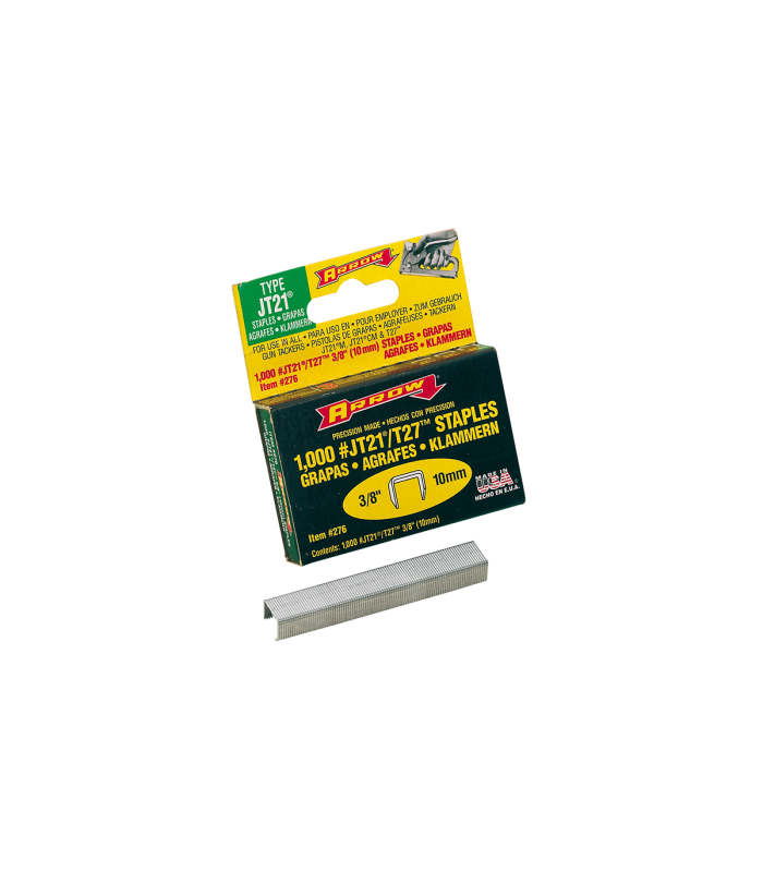Agrafes ARROW  JT21 8MM x1000 L'outil Parfait