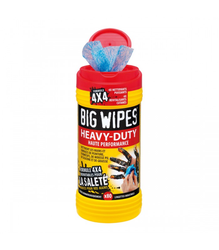 Lingette BIG WIPES nettoyantes haute performance