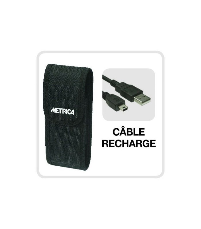 METRICA Télémètre Double Laser Expo Flash 50 M
