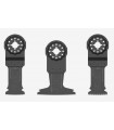 Lot de 3 lames Starlock pour bois et métal FLEX