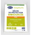 Bâche de protection peinture 4 x 3 m biosourcée Dulybio