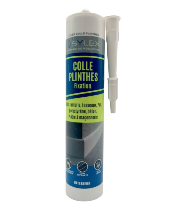 Colle acrylique de fixation spéciale plinthes 280ml