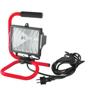 Projecteur de chantier halogène portatif