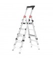 Escabeau telescopique 5 marches Hailo - TL100 8795-001