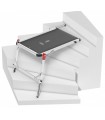 Plateforme pour escalier Hailo 80 cm