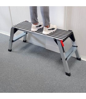 Plateforme de travail pliante en aluminium Hailo 50 cm
