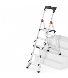 Escabeau Télescopique 5 Marches Hailo - TL100 8795-001