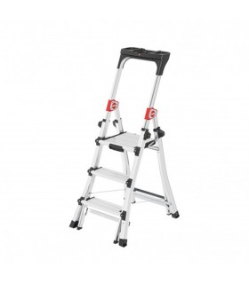 Escabeau Télescopique 5 Marches Hailo - TL100 8795-001