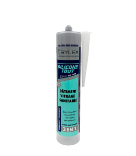 Mastic Sylex SX 640 Silicone 3 en 1 Silicone Tout 280ml
