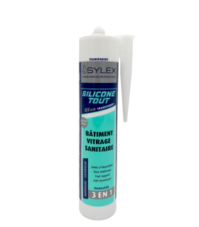 Mastic Sylex SX 640 Silicone 3 en 1 Silicone Tout 280ml