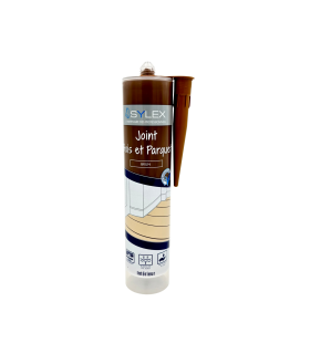 Mastic joint de finition bois et parquet Sylex