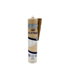 Mastic joint de finition bois et parquet Sylex