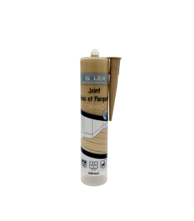Mastic joint de finition bois et parquet Sylex