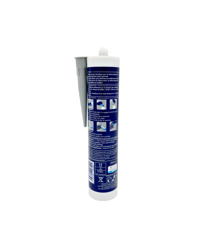 Sylex MA 903 Mastic Joints et Fissures 280ml Gris