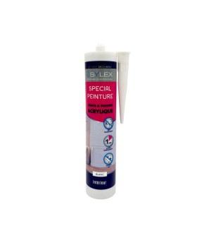 Mastic Joints et Fissures spécial peinture 280ml Sylex DECO MP 201