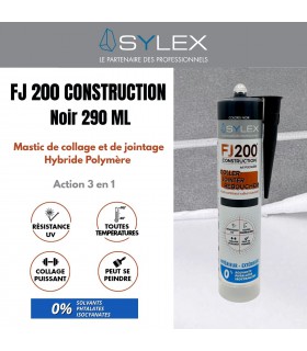 Mastic Coller, Jointer et Sceller 290ml Sylex Construction FJ 200