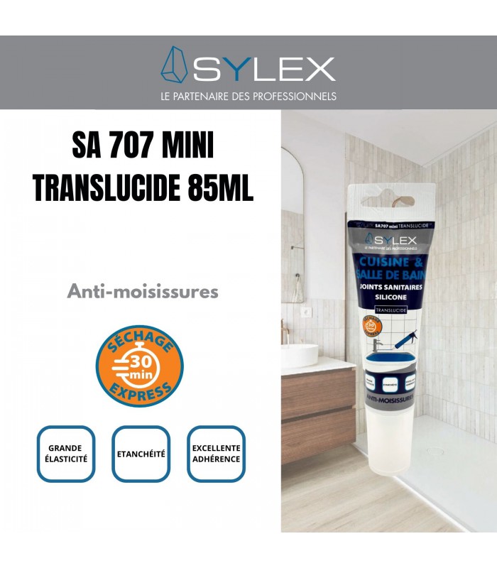 SA 707 Mini 85ml – Silicone Sanitaire Anti-Moisissure