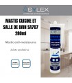 Sylex SA707 Mastic pour cuisine et salle de bain 280 ml