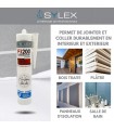 Mastic Coller, Jointer et Sceller 290ml Sylex Construction FJ200