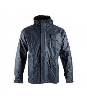 Veste de pluie Orage bleu T5 imperméable professionnel